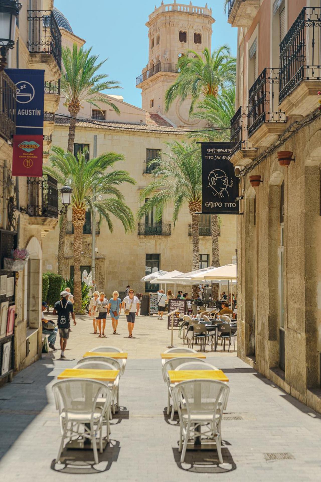 Cozy Charming Apartment In Historic Center Alicante Exterior foto