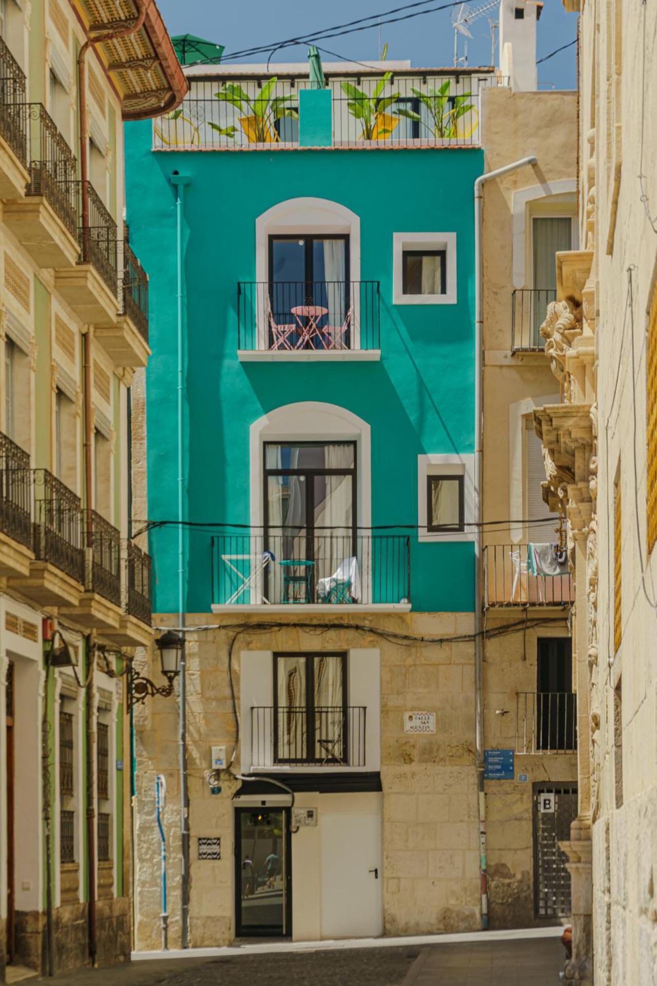 Cozy Charming Apartment In Historic Center Alicante Exterior foto